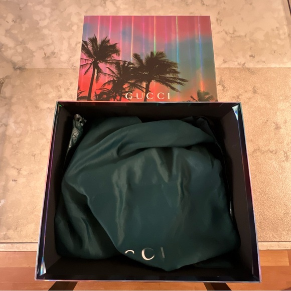 💎 Rare GUCCI GG Flora Padlock Bamboo Multicolor Limited Edition 100% Authentic! - Picture 17 of 17